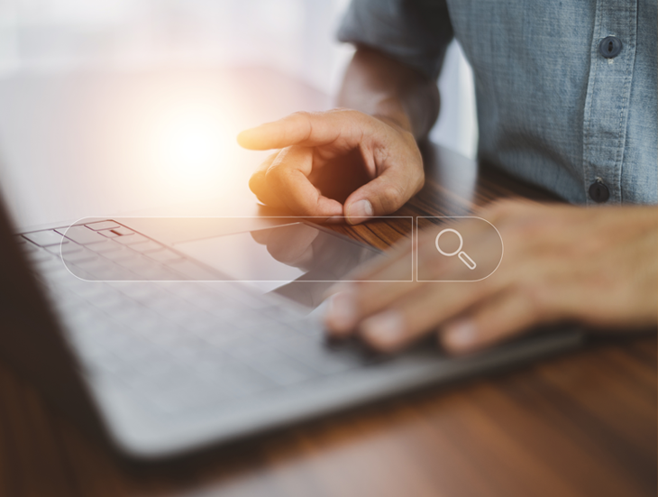 Client login illustration